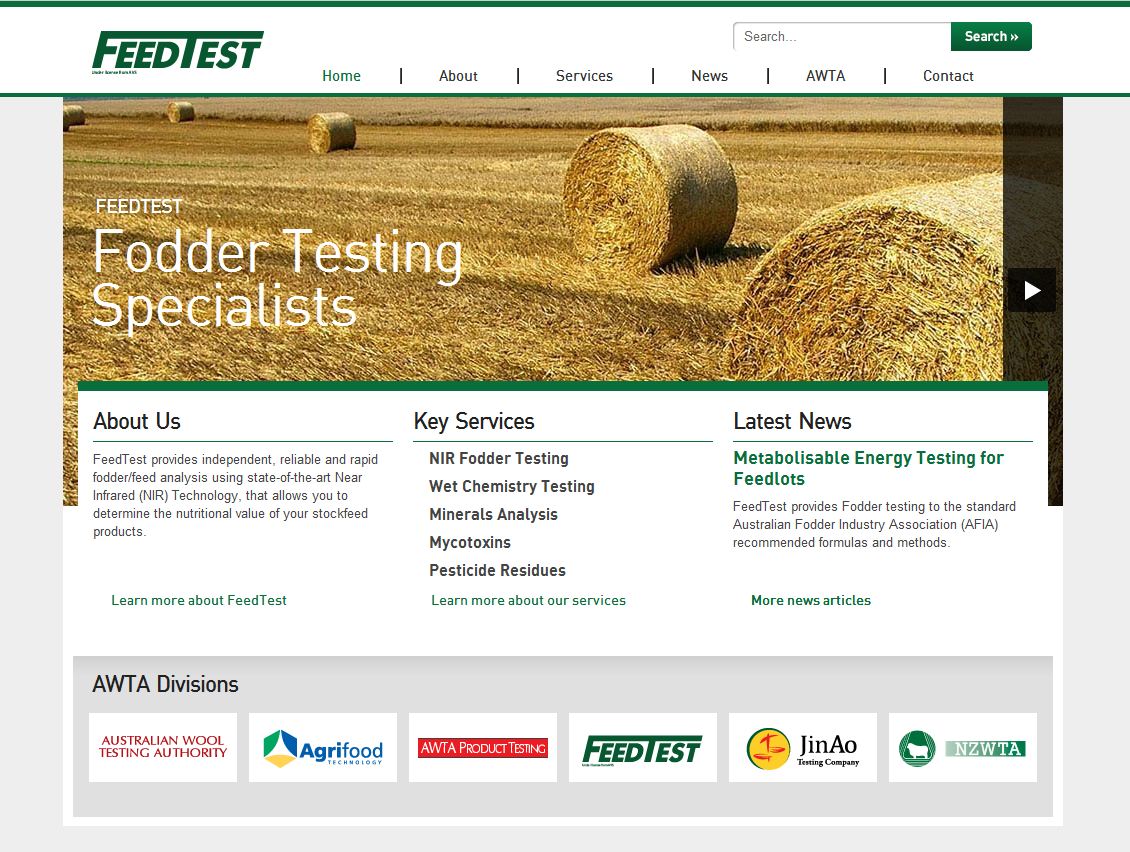 FeedTest Webpage